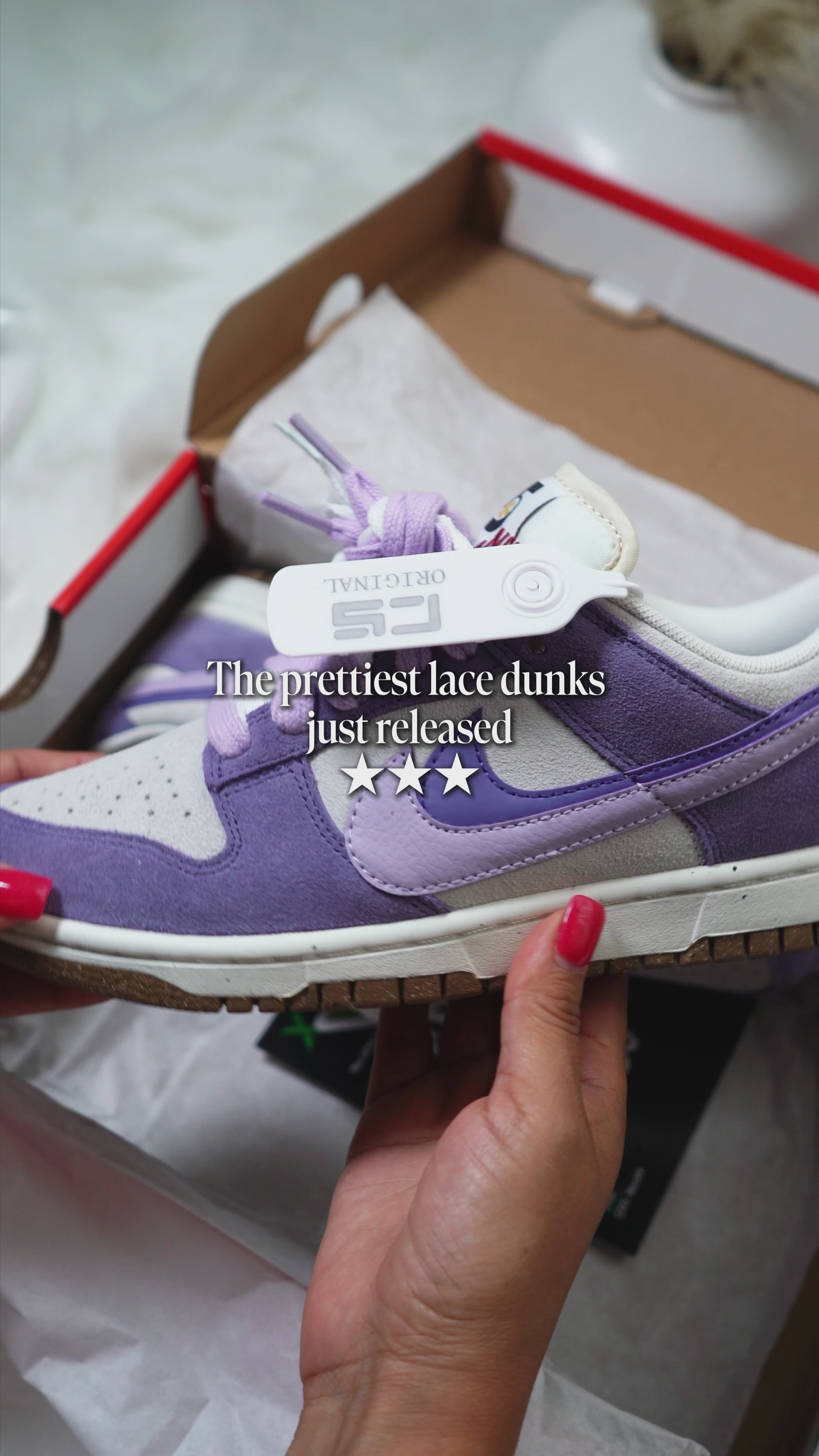 NIKE DUNK LOW S PURPLE POTATO/TARO PASTE